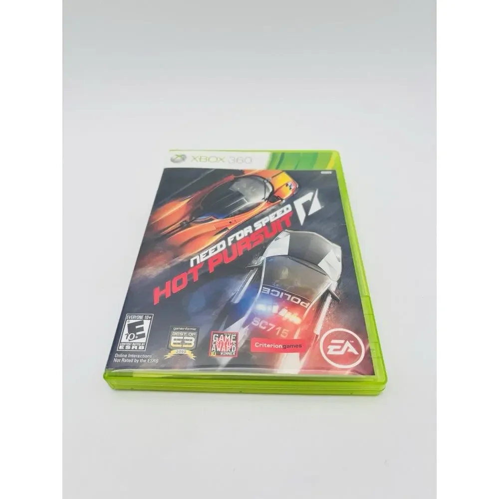 Need for Speed Hot Pursuit (Microsoft Xbox 360,2010) Complete, Tested/Works VG